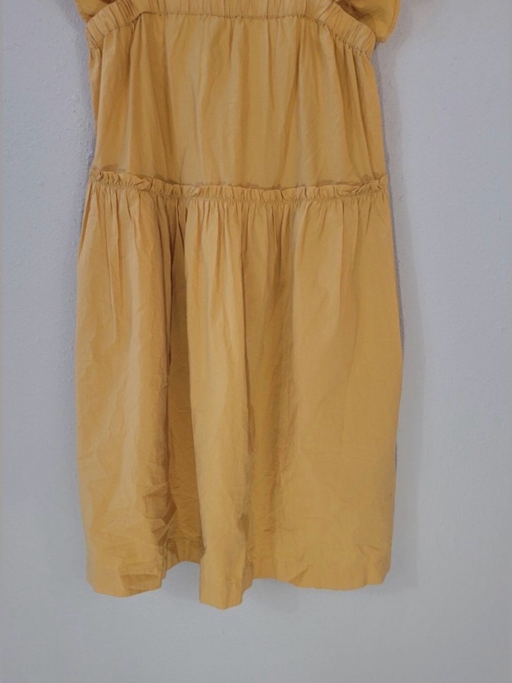 Madewell warm Yellow sundress - Picture 4 of 6